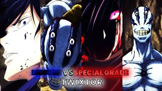 Megumi Vs Special Grade Twixtor 4K CC  No CC  No warp  60fps Jujutsu Kaisen [upl. by Leffen]