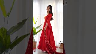 Designer gown for family gathering  Gown for girls  gowns for women  Plain gown for wedding [upl. by Iaria]