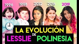 LA EVOLUCIÓN DE LESSLIE POLINESIA  ¡Video especial por su cumpleaños 24 [upl. by Bourgeois]