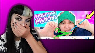 Piercer Freaks Out Over YOUTUBER TEACHING KIDS HOW TO PIERCE [upl. by Shantha]