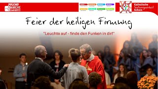 Livestream zur Firmung am Freitag 22112024 um 1800 Uhr aus der Jugendkirche Fautenbach [upl. by Perr237]