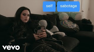 Maggie Lindemann  self sabotage lyric video [upl. by Alinoel494]