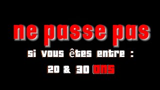 Voici 3 vérités que vous devez absolument savoir si vous avez entre 20 et 30 ans [upl. by Lemuel625]