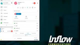 How to Add a Participant  Mitel MiVoice Connect Client [upl. by Cullin893]