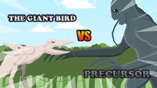 The Giant Bird vs Precursor Of The First War  Monster Animation [upl. by Sivla]