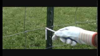 Agriculture TPost Fence Clip Tool  Clip Bender [upl. by Laurianne]