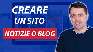 Come creare un SITO DI NOTIZIE o BLOG in WordPres nel 2022 [upl. by Novak291]