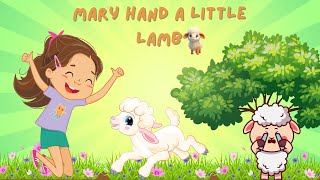 Mary Had a Little Lamb 🐑 Nursery Rhymes amp Kids Songs 🐑 Animal Song 🐑 Children Song 🐑 Baby Songs [upl. by Becka]