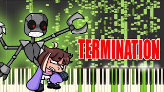 Termination  Friday Night Funkin QT Mod MIDI  Termination Piano sound [upl. by Jahn]