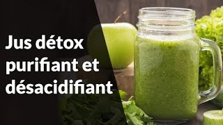 Recette Healthy  Jus Detox [upl. by Olli785]