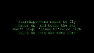 Nicky MinajStarships Lyrics [upl. by Ternan]