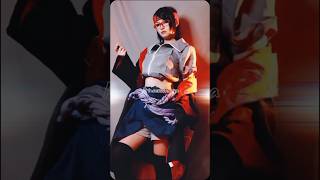 Daughter like Father Cosplay  Do you like it  sasuke sarada cosplay edit shortvideo [upl. by Havens]