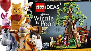 LEGO Winnie the Pooh set 2021 LEGO Ideas Disney MASTERPIECE [upl. by Eeslek]