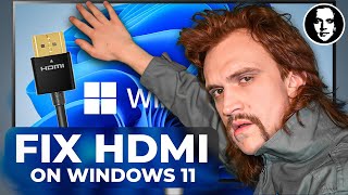 How to Fix HDMI Connection Not Working On Windows 11 [upl. by Anerac999]