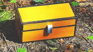 MINECRAFT CHEST in REAL LIFE [upl. by Cleres]