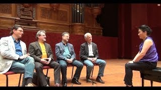 Philharmonia Quartet Berlin Interview  Peiwens Note Conversations With The Masters [upl. by Oirevas]