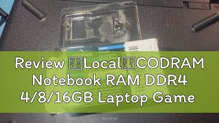 Review 【Local】CODRAM Notebook RAM DDR4 4816GB Laptop Game Memory 2133 2400 2666 3200MHZ PC4 12V [upl. by Drofnats469]