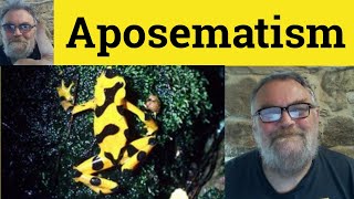 🔵 Aposematic Meaning  Aposematism Definition  Aposematic Examples  Aposematic Aposematism [upl. by Sosanna487]