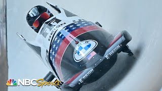 Kaillie Humphries hangs on for first World Cup win as a US citizen  NBC Sports [upl. by Carn457]