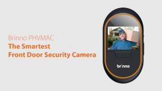 Brinno PHV MAC Hidden Front Door Security Camera [upl. by Marijo839]