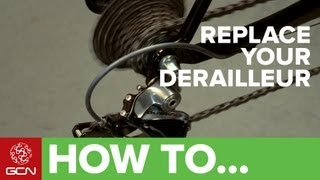 How to Change Your Rear Derailleur  Replacing Your Bikes Rear Mech [upl. by Yllas]