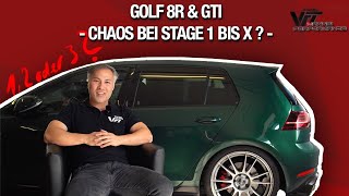 VFT amp Mannsi  Golf 8 R und GTI  Chaos bei Stage 1 bis Stage X [upl. by Vern]