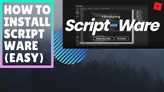 How To Install And Use Script Ware  BETTER THAN SYNAPSE [upl. by Enneirda]