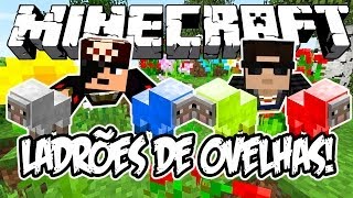 LADRÕES DE OVELHAS  Minecraft NOVO [upl. by Iolanthe]