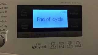 LG F1695RDH Washer Dryer Cycle Complete Melody 1080p 60FPS [upl. by Anwad382]