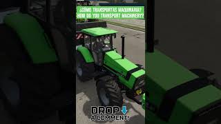 logistica de maquinaria para ensilaje de maíz  farmingsimulator25 [upl. by Trout]