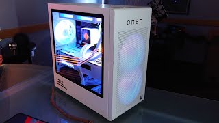 HP OMEN 35L in White with Intel Core Ultra 7 265K CPU [upl. by Yecnahc257]