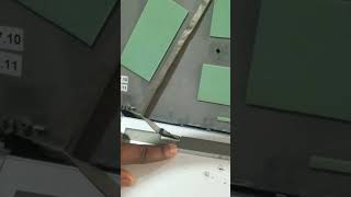 HP folio 9470m screen replacement tutorial [upl. by Eidnak]