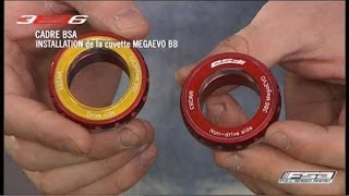 Comment Installer Un Pédalier FSA BB386EVO Avec Les Cuvettes MegaEvo BB Sur Un Cadre BSA [upl. by Nnahteb]