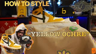 HOW TO STYLE JORDAN 1 YELLOW OCHRE [upl. by Auqined]