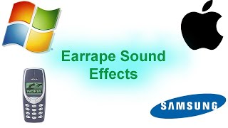 Earrape Sound Effects system startup sound effects [upl. by Ogait823]