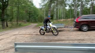 First Ride Husqvarna FE250 2021 [upl. by Lorenzana]