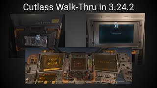 3242 Cutlass Black WalkThru Star Citizen [upl. by Normie]