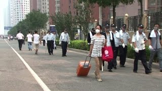 China blast residents evacuated over chemical fears [upl. by Atcliffe908]