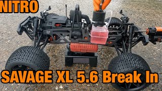 HPI SAVAGE XL 59 Break in and first run [upl. by Nnaeilsel]