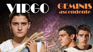 VIRGO ascendente GEMINIS  Intelecto y adaptabilidad [upl. by Hoseia757]