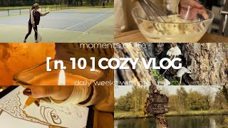 n10  cozy vlog  moments of life daily weeks with me   sept [upl. by Attelocin]