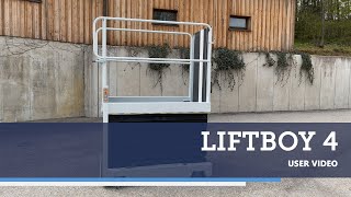 User video  Liftboy 4 S  Lehner Lifttechnik EN [upl. by Naam951]