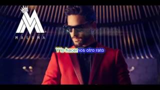 Maluma  Felices los 4 KARAOKE WITH LYRICS [upl. by Uhsoj]