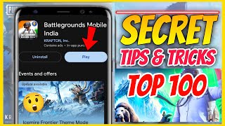 BGMI 35 UPDATE 100 TIPS AND TRICKS NO ONE KNOWS Become a Pro Instantly [upl. by Odlo]