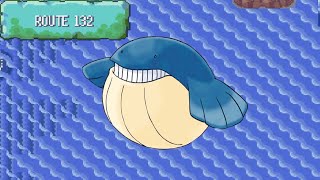 How to catch Wailmer in pokemon sapphirerubyemerald [upl. by Ozner]