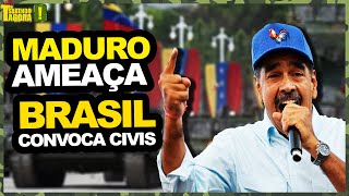 AMEAÇA de MADURO faz Brasil mudar padrão de convocação para RESERVISTAS E CIVIS [upl. by Lebasi]