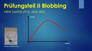 Prüfungsteil 2 Blobbing Aufgabe 2 zentrale Prüfung ZP10 NRW 2021 mittlerer Schulabschluss MSA [upl. by Klenk]