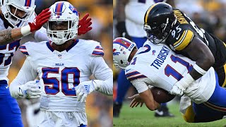 Greg Rousseau a menace vs Steelers Mitch Trubisky stinks it up amp more Bills takeaways [upl. by Alexi]