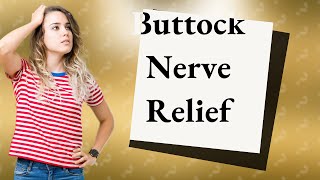 How to relieve a trapped nerve in the buttock [upl. by Iverson]