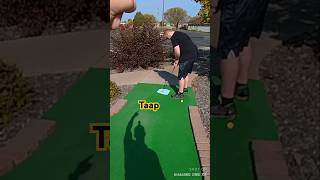 The most entertaining mini golf video youve ever seen minigolf [upl. by Aicilaanna]